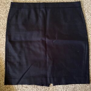 J Crew Classic Black Women's Skirt